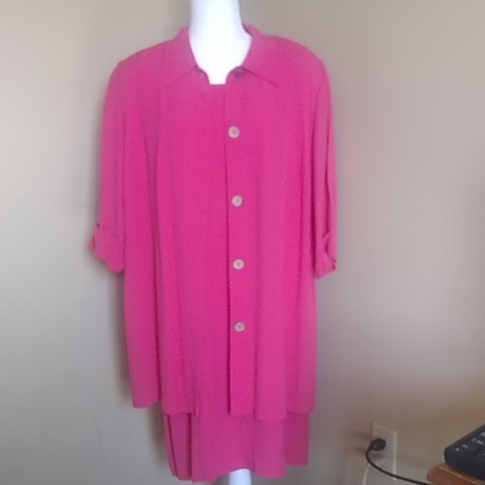 Dress with matching jacket